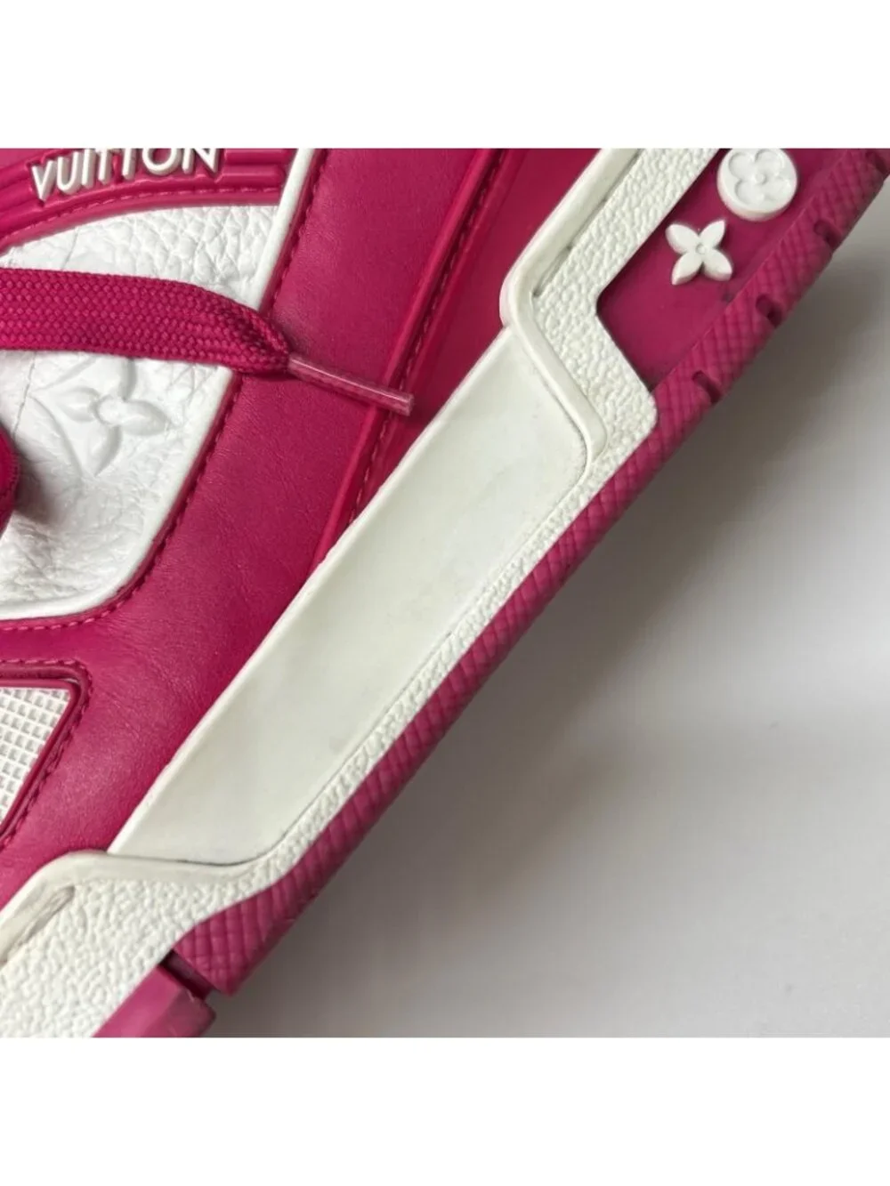 Louis Vuitton LV Trainer Line Leather Sneakers